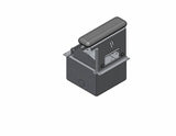 C-ARPB-146 | Brother RuggedJet 4200 Series Printer Mount with Accessory Pocket and Tall Armrest