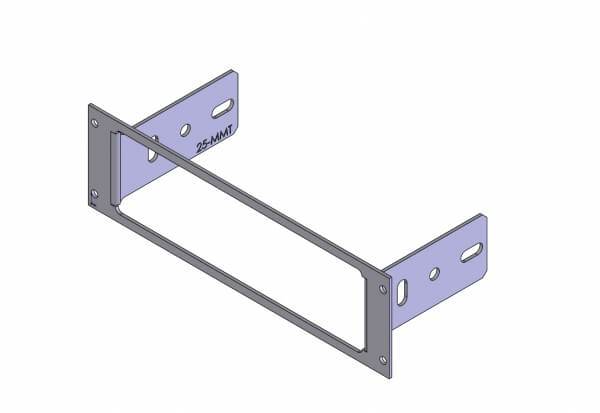 Havis C-EB25-MMT-1P | 1-Piece Equipment Mounting Bracket, 2.5″ Mounting Space Motorola Max Trac 3000