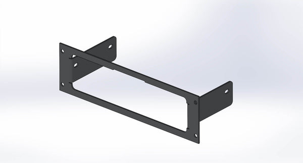 Havis C-EB25-MWG-1P | 1-Piece Equipment Mounting Bracket, 2.5″ Mounting Space, Fits Motorola WatchGuard M500