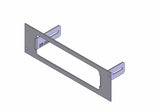 C-EB25-NX3-1P | 1-Piece Equipment Mounting Bracket, 2.5″ Mounting Space, Fits Kenwood NX Series Radio