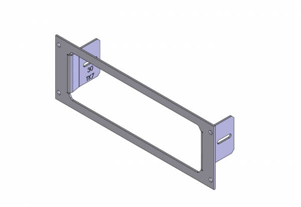 Havis C-EB30-TK7-1P | 1-Piece Equipment Mounting Bracket, 3″ Mounting Space, Fits Kenwood TK-5710, TK-5810, TK-690, TK-790, TK-890