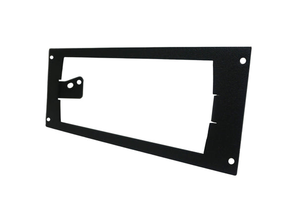 Havis C-EB35-KCH-1P-A | Angled 1-Piece Equipment Mounting Bracket, 3.5″ Mounting Space, Fits Kenwood KCH-20R remote radio