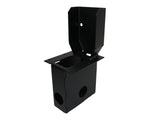 C-FLW-4055-STR | Flashlight Charger Internal Mount Pocket for Wide Console 3.3″ Mounting Space
