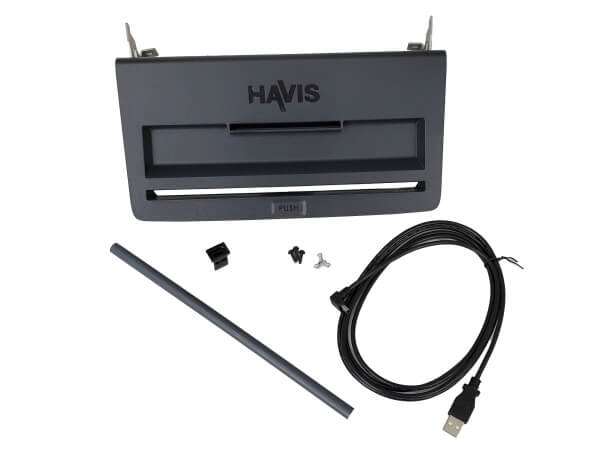 Havis C-PMX-101 | Brother PocketJet Printer Mount for VSX Consoles for 2020-2025 Ford Interceptor Utility
