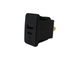 C-USB-3 | USB-C & USB Type A Dual Port Charger
