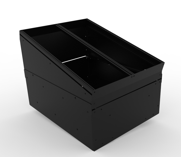 Havis C-VSD-2300-IN1 | Vehicle-Specific 23″ Double Width Console for 2004-2024 International with 46″ of Enclosed Space