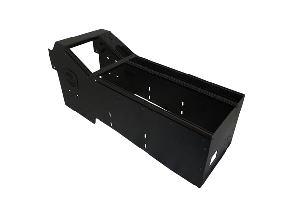Havis C-VSW-0824-SILV-EV | Vehicle-Specific 32″ Wide Angled Console for 2024-2025 Chevrolet Silverado – EV