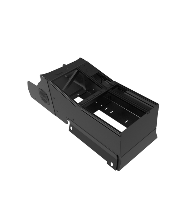 Havis C-VSW-1012-TAH-1 | Vehicle-Specific 22″ Wide Angled Console for 2025 Chevrolet Tahoe Police Pursuit Vehicle