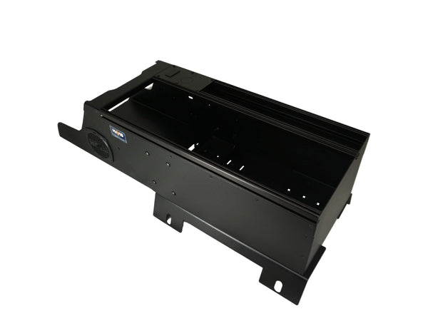 Havis C-VSW-2600-SILV | Vehicle-Specific 26″ Wide Flat Console for 2019-2025 Chevrolet Silverado and GMC Sierra