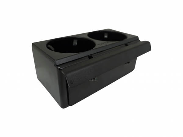 Havis CUP2-1006 | Angled External Dual Self-Adjusting Cup Holder