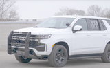 7170-0849-00 - 2021+ Chevrolet Tahoe Steel Push Bumper with Standard Bar