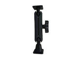 DBM-1100-KL-0102 | Dual Ball Mount with 1.00″ Knob-Style Long Housing, One Standard AMPS Plate & One Long AMPS Plate