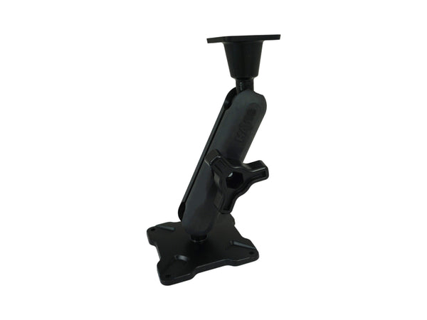 Havis DBM-1100-KL-0203 | Dual Ball Mount with 1.00″ Knob-Style Long Housing ,One Long AMPS Plate & One Standard VESA 75 Plate