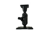 DBM-1100-KS-0203 | Dual Ball Mount with 1.00″ Knob-Style Standard Housing,  One Long AMPS Plate & One Standard VESA 75 Plate