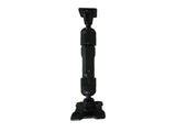 DBM-1150-CL-0204 | Dual Ball Mount with 1.50″ Clamp-Style Long Housing, One Long AMPS Plate & One Long VESA 75 Plate