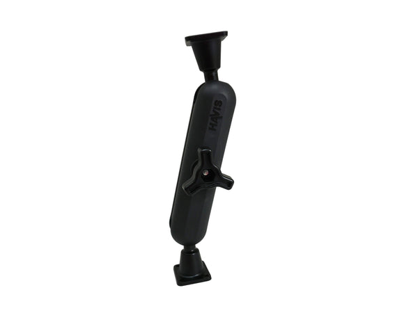 Havis DBM-1150-KL-0202 | Dual Ball Mount with 1.50″ Knob-Style Long Housing & Two Long AMPS Plates