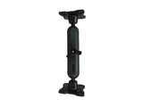 DBM-1150-KL-0404 | Dual Ball Mount with 1.50″ Knob-Style Long Housing, Two Long VESA 75 Plates