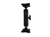 DBM-1150-KL-0404 | Dual Ball Mount with 1.50″ Knob-Style Long Housing, Two Long VESA 75 Plates