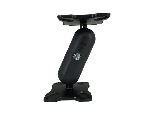 Havis DBM-1150-KS-0303 | Dual Ball Mount with 1.50″ Knob-Style Standard Housing, Two Standard VESA 75 Plates