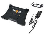 Havis DS-GTC-1202-3-BW | Docking Station For Getac B360 and B360 Pro Laptops With Triple Pass-Thru Antenna Connections & External Power Supply with Bare Wire