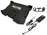 Havis DS-GTC-1402-3-BW | Bundle – Docking Station for Getac S510 Laptop with Triple Pass-Through Antenna Connection & Getac Power Supply with Bare Wire