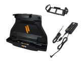 Havis DS-GTC-222-3-BW | Docking Station For Getac F110 Tablet With Triple Pass-Thru Antenna Connections & External Power Supply with Bare Wire
