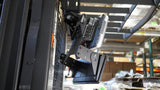 7160-1257-01 - Tall back plate - Vertical tablet keyboard mount.  AMPS, 2.5" square, 75 mm VESA and 2.7" hole pattern to attach keyboard