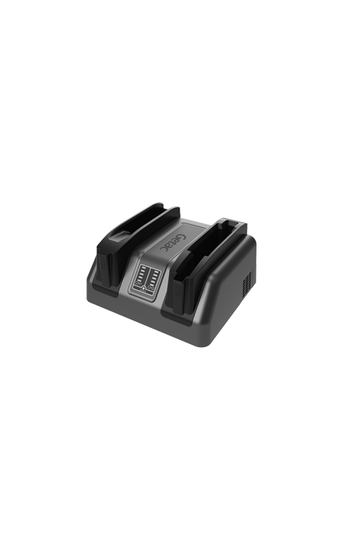 Getac S410G4 - Dual Bay Main / 2nd + Media Bay Battery Charger (US)