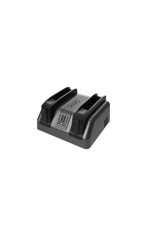 Getac S410G4 - Dual Bay Main / 2nd + Main / 2nd Battery Charger (US)