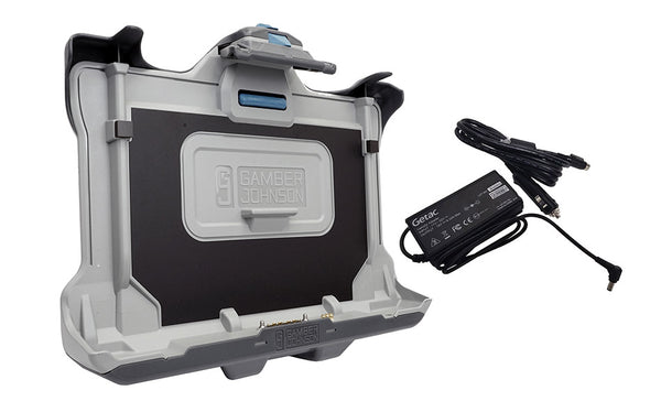 7170-0695-03 - KIT: Getac A140 TRI RF TABLET docking station (7160-1246-03) and Getac 120W power adapter w/ Cig lighter connector  (#7300-0471)
