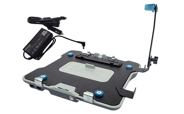 7170-0693-00 - KIT: Getac K120 NO RF LAPTOP docking station(7160-1082-00) and Getac 120W power adapter w/ Cig lighter connector  (#7300-0471)