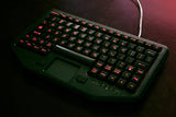 7300-0180 - Backlit Keyboard with Integrated Touchpad.  12 Function Keys,  88-Key Functionality,  Integrated Backlighting,  Integrated Touchpad,  Mobile Mounting Holes,  One-Touch Emergency Key.