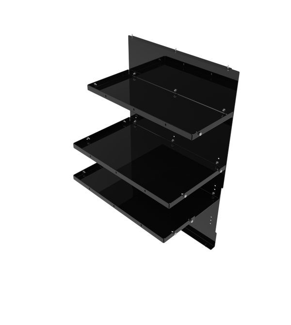 Havis K9-A-116-B | Side Door Storage System Insert for 2017-2025 Ford F-Series Standard K9 – Black