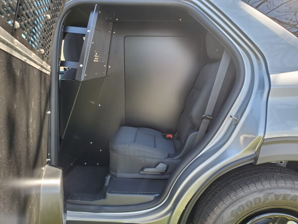 Havis K9-F28-PT-B | K9 Prisoner Transport System For 2020-2025 Ford Interceptor Utility – Black