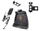 Havis PKG-DS-GTC-902-3-BW | Package – Docking Station For Getac K120 Rugged Tablet With Triple Pass-Thru Antenna Connections, External Power Supply with Bare Wire & Power Supply Mounting Bracket