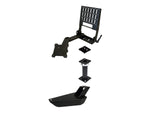 Havis PKG-PSM-1003-T | Standard Tablet Pedestal Mount Package for 2021-2025 Chevrolet Tahoe, 2019-2025 Sierra 1500 and Silverado 1500 (4th generation), and Chevrolet 2020-2025 Sierra 2500HD, 3500HD, and Silverado 2500HD, 3500HD