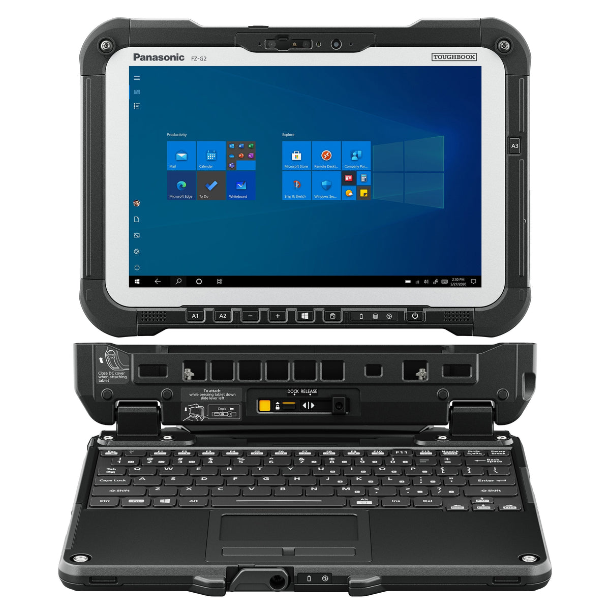 TOUGHBOOKG2FrontClamshellwithK