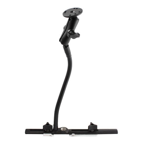 RAM® Cessna Seat Rail Mount with 12" Flex Arm and Round Plate RAMB