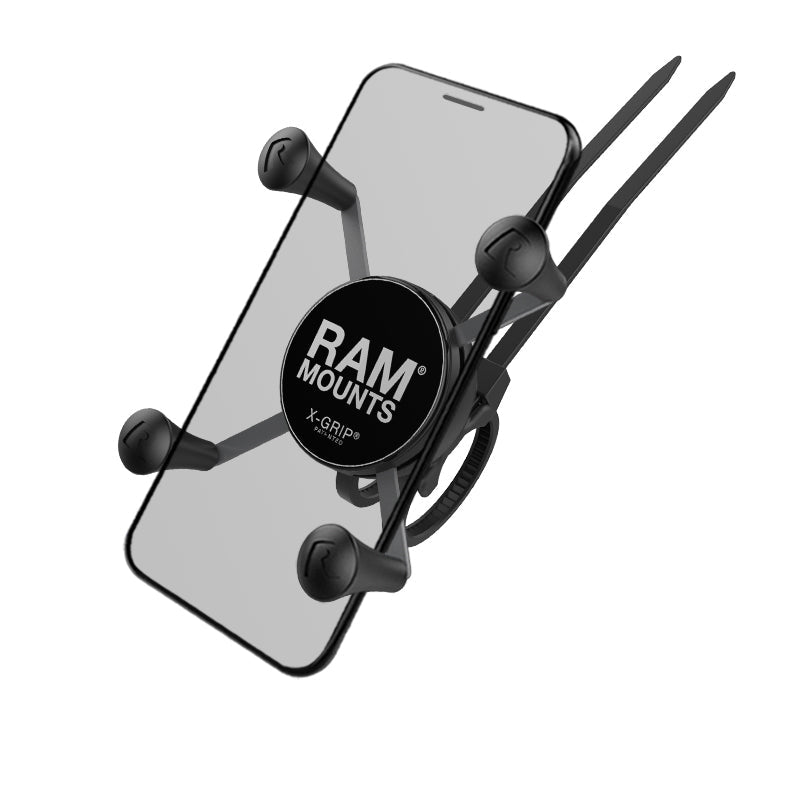 RAM® XGrip® Phone Mount with RAM® EZOn/Off™ Bicycle Base RAP2741