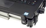 Gamber-Johnson:  NotePad™ V-LT Universal Computer Cradle with zero-edge clips
