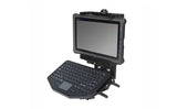 Gamber-Johnson 7170-0219-01: Tall Tablet Display Mount Kit: Quad-Motion TS5 and Keyboard Tray