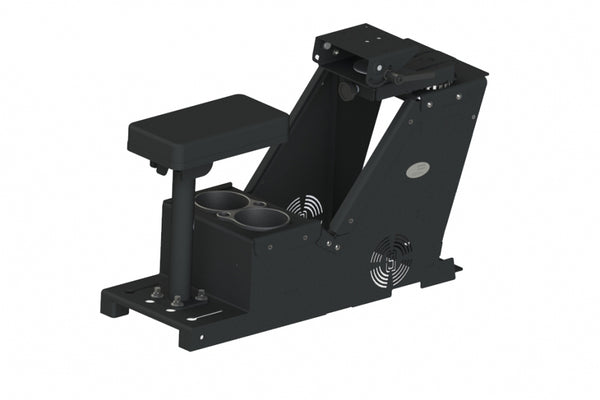 Gamber-Johnson:  KIT - 2012-2019 Short Ford Utility Console with Cup Holder, Armrest and 7160-0500;  Includes 3  faceplates and 3  filler panels.