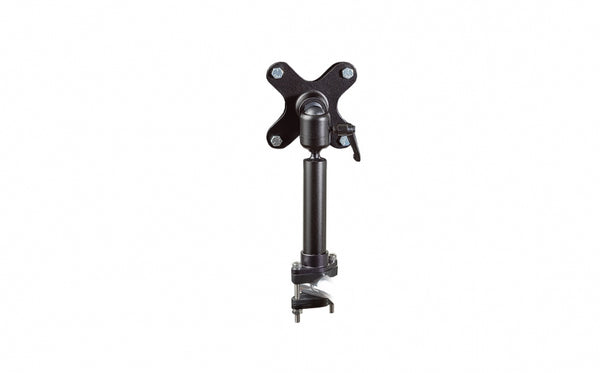 Gamber-Johnson:  SMALL POLE MOUNT  (Includes 7110-1231 Pipe Clamp, 7110-1234 Small Joiner Assembly, 14142 100mm extension, 14145 threaded adapter, 14139 Vesa Adapter Plate)