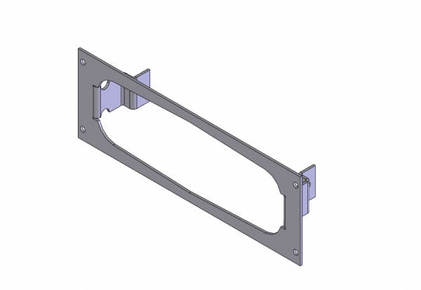 Havis C-EB30-CDR-1P | 1-Piece Equipment Mounting Bracket, 3″ Mounting ...