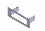Havis C-EB30-T91S-1P | 1-Piece Equipment Mounting Bracket, 3″ Mounting Space, Fits Tait Radio TM9155