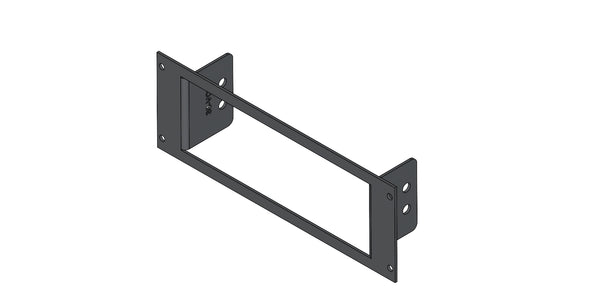 Havis C-EB30-VCP-1P - 1-Piece Equipment Mounting Bracket, 3-in Mounting Space, Fits Vascar Plus IIIc