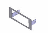 Havis C-EB35-XCL-1P | 1-Piece Equipment Mounting Bracket, 3.5″ Mounting Space, Fits Code 3 Public Safety Equipment XCEL
