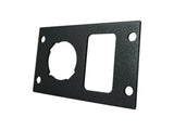 Havis C-EBW20-LP1-USB-1P | Equipment Bracket for Wide VSW Consoles, Fits Single Lighter Plug and Single USB/Switch