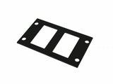 Havis C-EBW20-USB2-1P | Equipment Bracket for Wide VSW Consoles, Fits Dual USB or Switch Panel