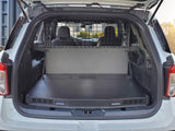 Havis PKG-TTP-INUT-1201-4 | Premium Package – Raised Fold-Up Equipment Tray & Cargo Plate with 200 lbs Lift Struts for 2020-2025 Ford Interceptor Utility